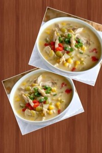 سوپ مرغ و رشته فرنگی