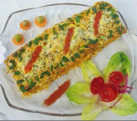 اینم کیک ماکارانی من .