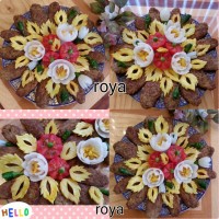 تزیین کتلت برا نهارعزیزانم