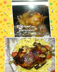 بوقلمون بریان با سس پستو