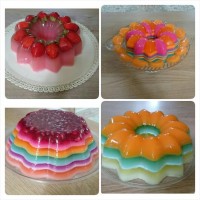 ژله به شکل های مختلف