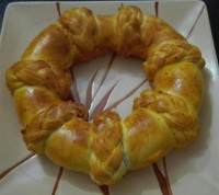 پیراشکی مرغ و قارچ