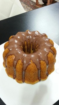 کیک وانیلی بارویه گاناش