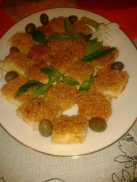 مرغ تست کنجدی