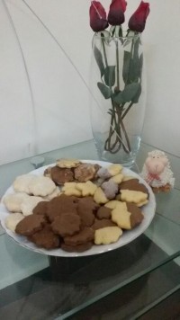 بیسکوییت دورنگ