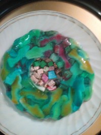 ژله دریاچه یا آکواریوم