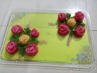 ژله گل رز