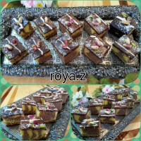 اینم کیکی که برا ولادت امام رضا پخته بودم .