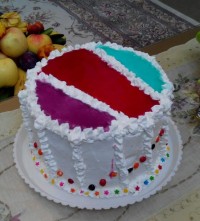 کیک من برای تولد همسرم