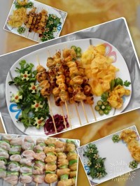 کباب مرغ چوبی