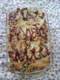 پاستا تن و سبزیجات توفری