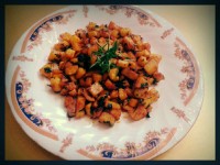 تورته سبزیجات دودی