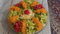 تزئین سالاد فصل
