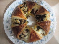 فرفره قارچ و پنیر