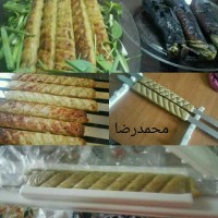 کوبیده مرغ با بادمجان کبابی (دوستان امتحان کنید)
