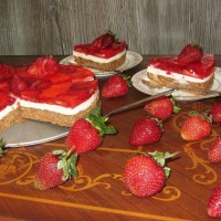 چیزکیک توت فرنگی