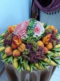 تزیین میوه