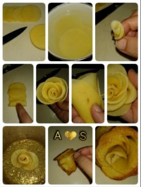 سیب زمینی گل رز