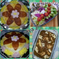 اینم نهار امروز خانواده گلم