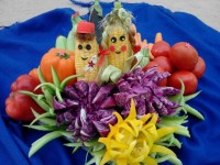 تزئین سبزیجات