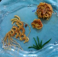 اسپاگتی با ماهی