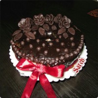 کیک فرشته برفی