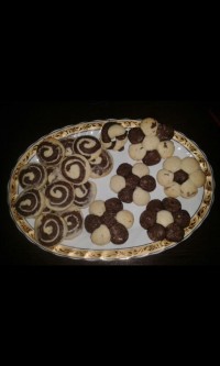 شیرینی دو رنگ