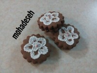 شیرینی مارمالادی با تزیین رویال ایسینگ