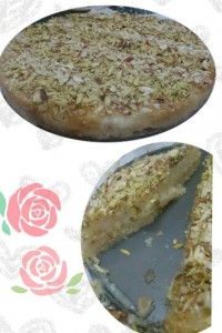 بسبوسه با خامه