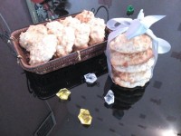 کوکی جو و میوه های خشک