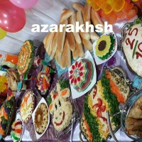 میز تولد دختر خالم که کلا کاراش با من بود