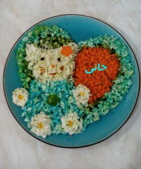 سالاد طرح کودک