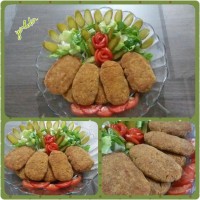 کتلت با گوشت کوبیده