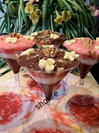 دسر با پودینگ