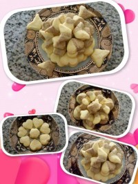 بیسکویت دو رنگ