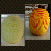 تزیین خربزه