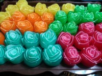 ژله فرفره ای یا رولتی