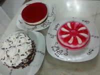 چیز کیک.ژله..کیک