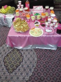 میز تولددخترم
