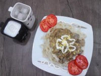 بیف استراگانوف پنیری