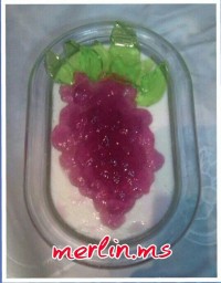 ژله انگور سه بعدی