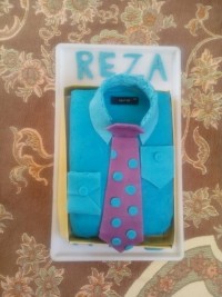 اینم کیک تولد همسری..
