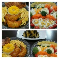 اینم یه شام دو نفره برای خودم و همسر عزیزم