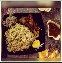 باقالی پلو ماهیچه