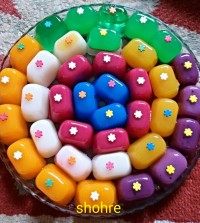 ژله با قالب یخ