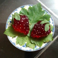 ژله توت فرنگی