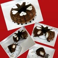 کیک شکلاتی نارگیلی