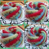 ژله موزاییکی شفاف برا مهمونی خواهر شوهری