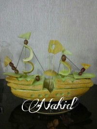حکاکی روی خربزه