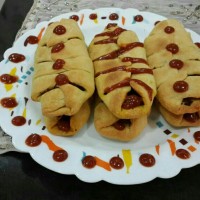 اشترودل صبحانه (املت در خمیر یوفکا)